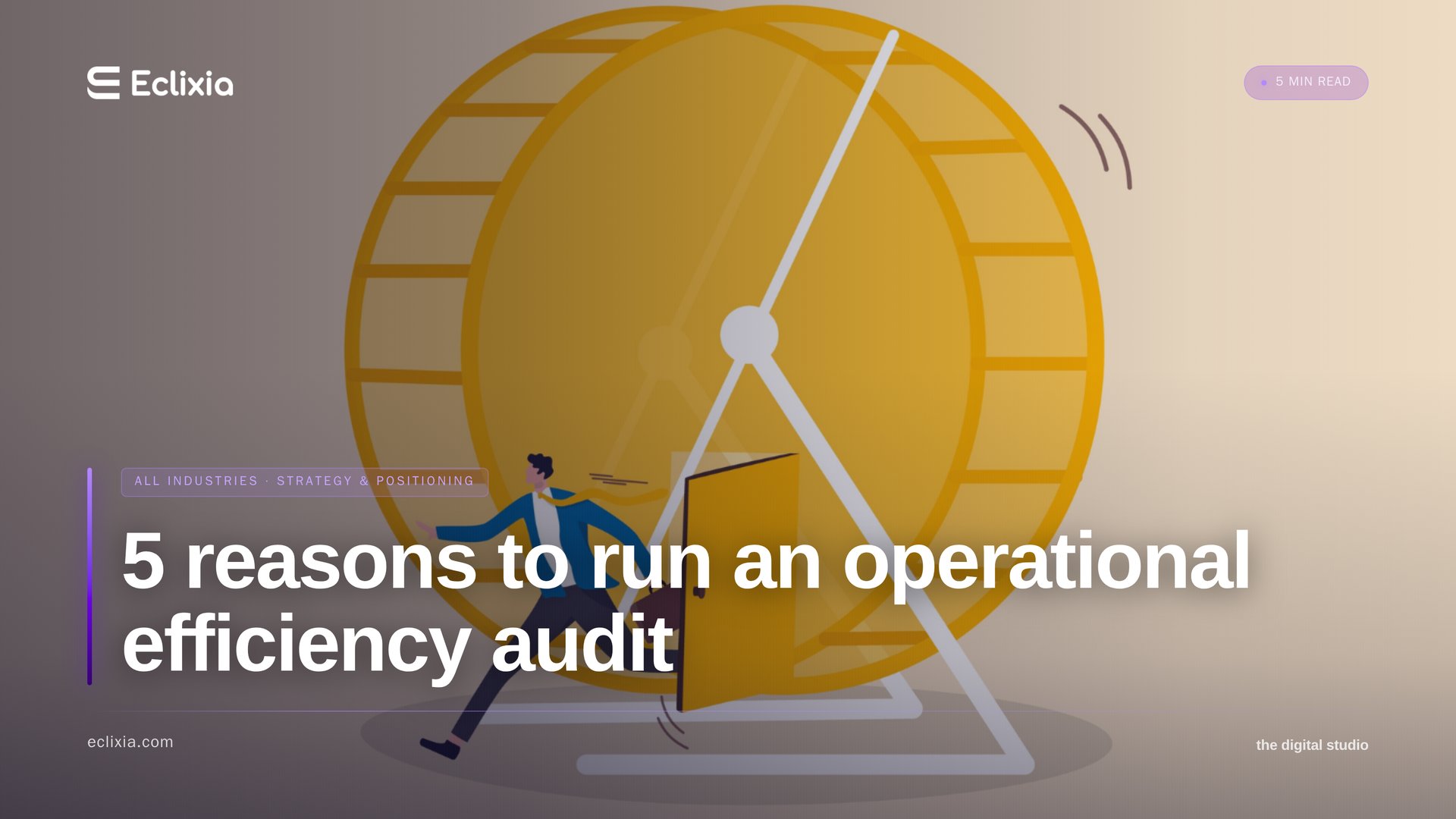why run an operational audit of your business - 5 reasons to run an operational efficiency audit