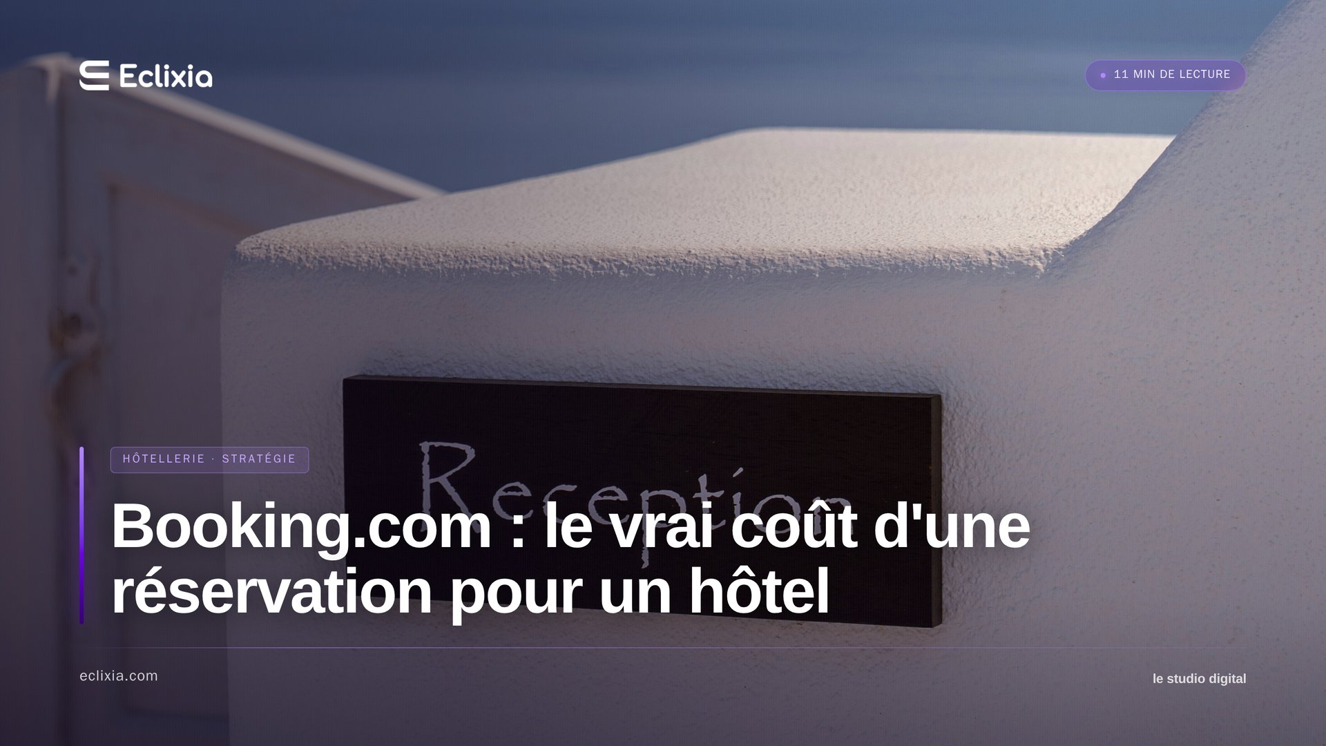 coût réel d'une réservation Booking pour un hôtel ou restaurant - Booking.com : le vrai coût d'une réservation pour un hôtel