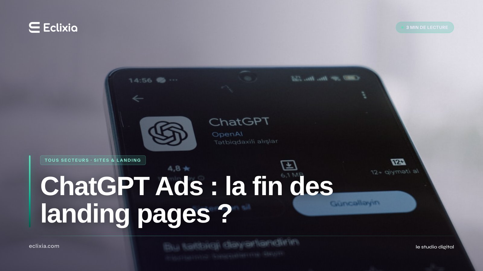 ChatGPT va remplacer vos landing pages : la pub qui lance un agent IA - ChatGPT Ads : la fin des landing pages ?