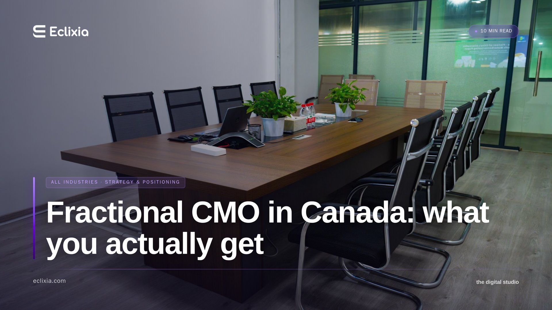 fractional CMO Canada - Fractional CMO in Canada: what you actually get