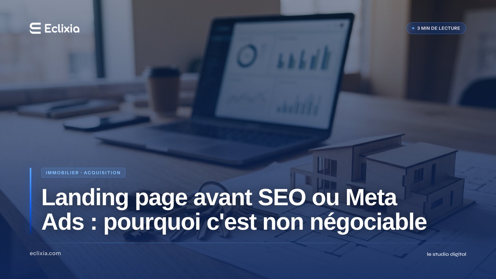landing page mandat immobilier avant investissement SEO ou Meta Ads - Landing page avant SEO ou Meta Ads : pourquoi c'est non négociable