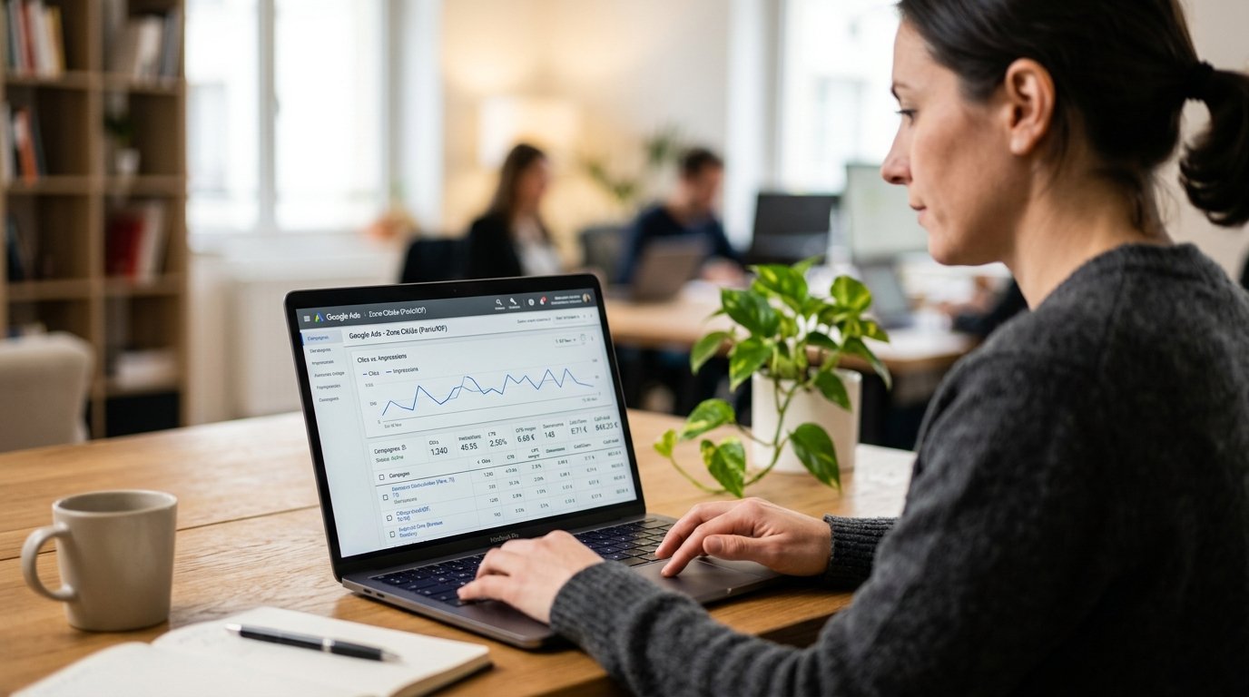 4. Lancer des annonces Google ciblées sur sa zone