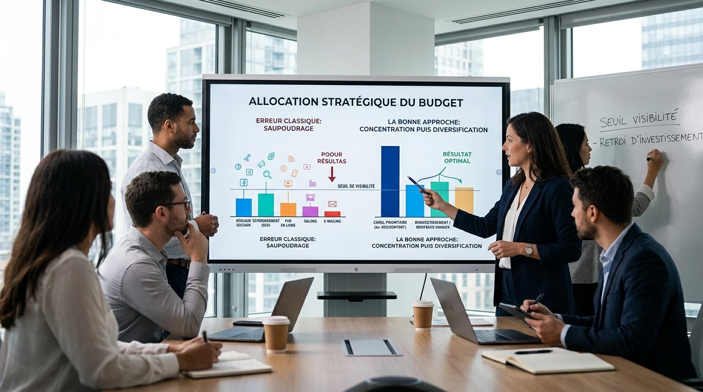 Comment répartir son budget entre les canaux ?