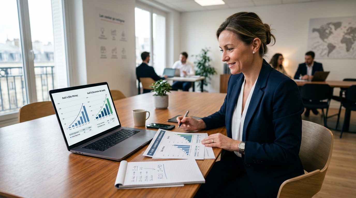 Comparatif direct : ce que chaque outil vous rapporte en 90 jours