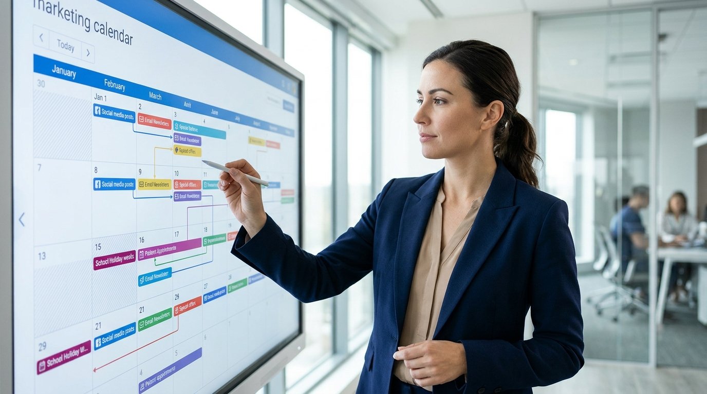 Le calendrier marketing : anticiper les creux, pas les subir