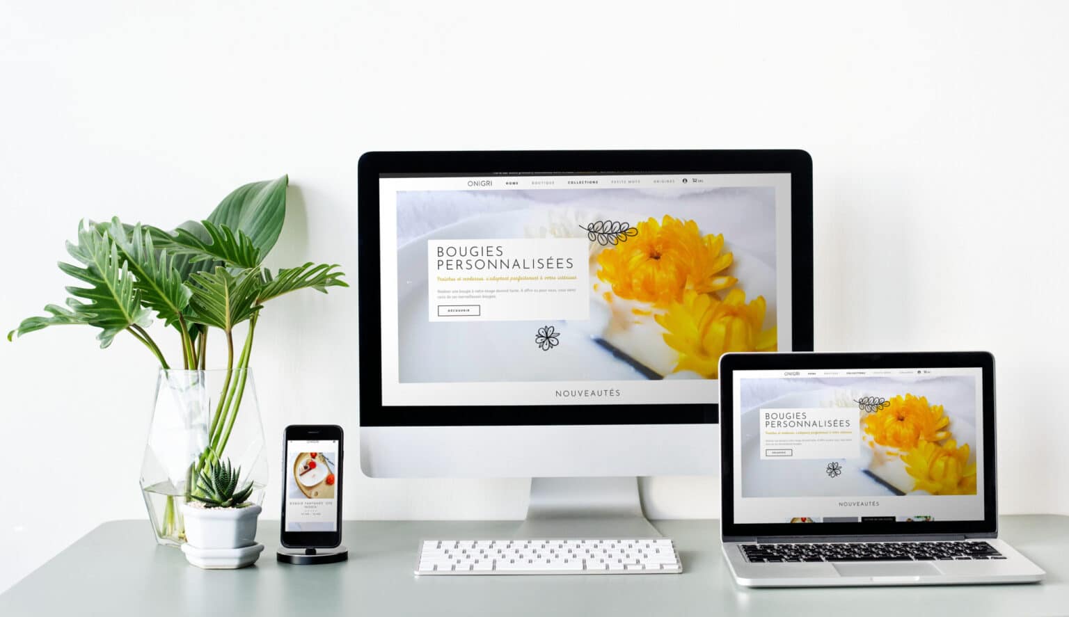 Site internet ecommerce Onigri